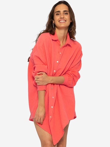 SASSYCLASSY Blouse in Rood: voorkant