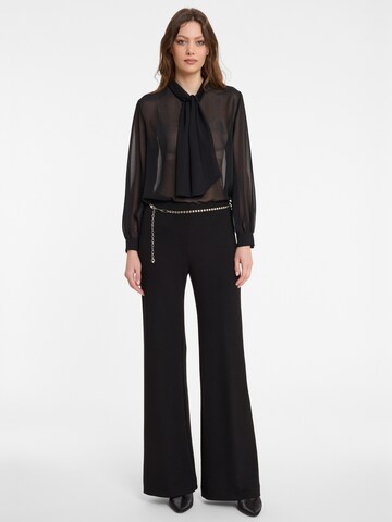 Ana Alcazar Flared Trousers 'Agisi ' in Black