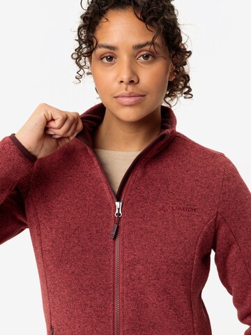 VAUDE Funktionsfleecejacke  ' W Rienza J IV ' in Rot