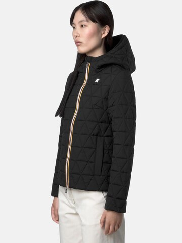 K-Way Winterjas 'K-WAY LIL DIAMOND QUIL TED WARM GIUBBINO' in Zwart