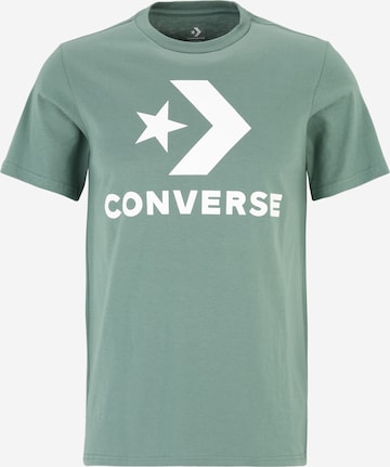 Maglietta di CONVERSE in verde: frontale