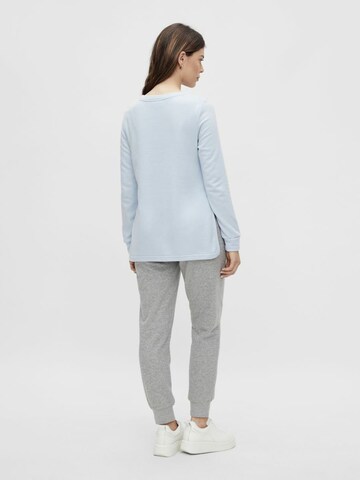 MAMALICIOUS Sweatshirt 'Sylvana' in Blue