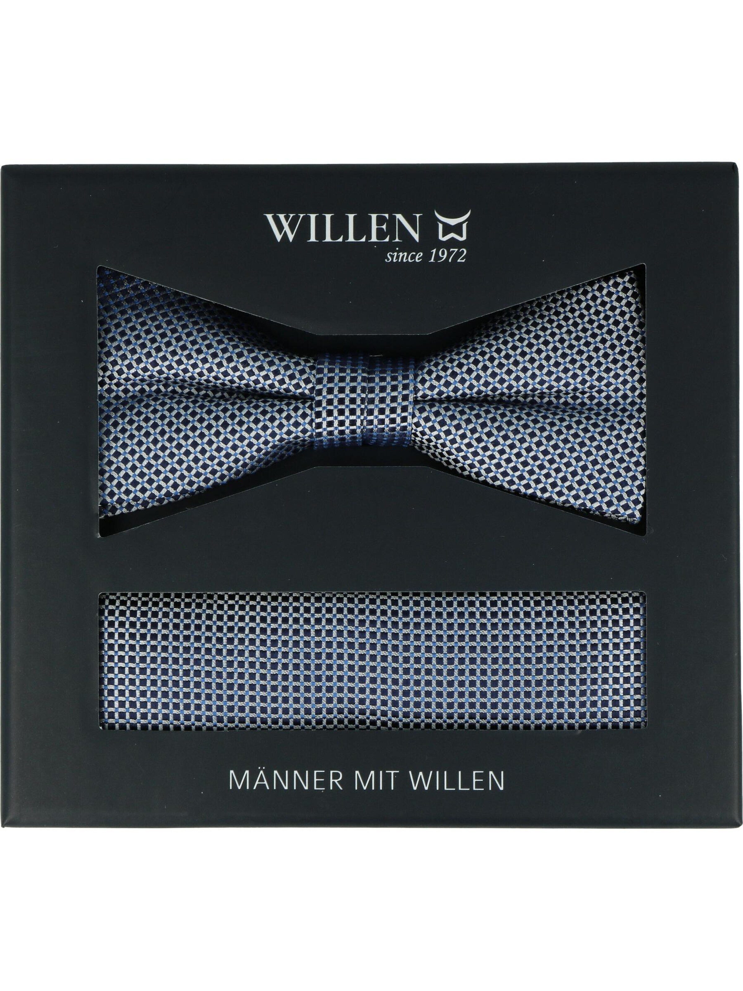 WILLEN Fliege 'Pastell Uninah'‌‌‌‌ in Blau