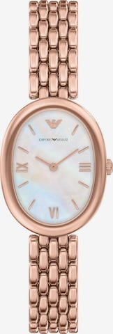 Emporio Armani Analoguhr in Pink: Vorderseite
