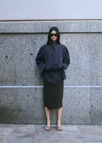 MANGO Jacke 'Artemide' in Blau: Vorderseite