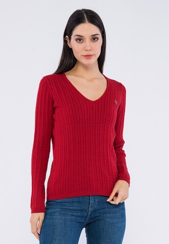 Giorgio di Mare Pullover in Rot: Vorderseite