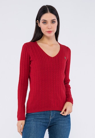 Pullover 'Manon' di Giorgio di Mare in rosso