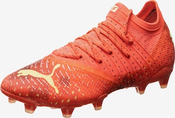 PUMA Soccer Cleats 'Future 1.4' in Orange: front