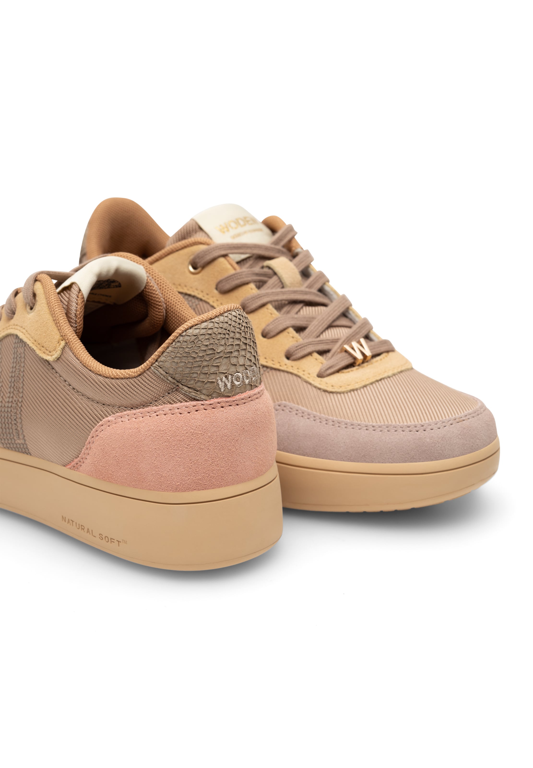 Baskets basses 'Line Sneak' WODEN en rose