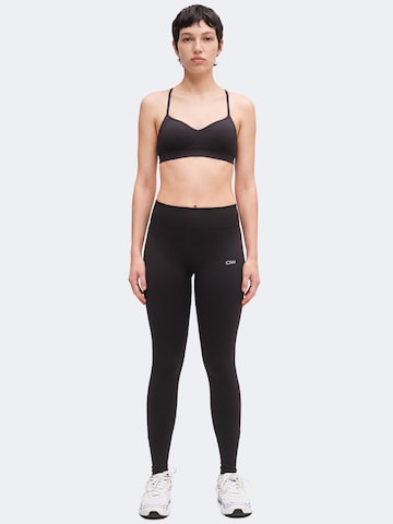ICANIWILL Skinny Sports trousers in Black
