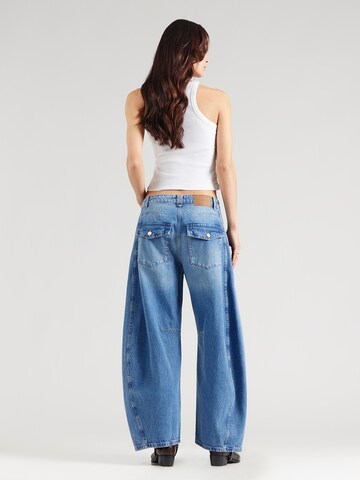 TOPSHOP Baggy Jeans 'NANNA' i blå