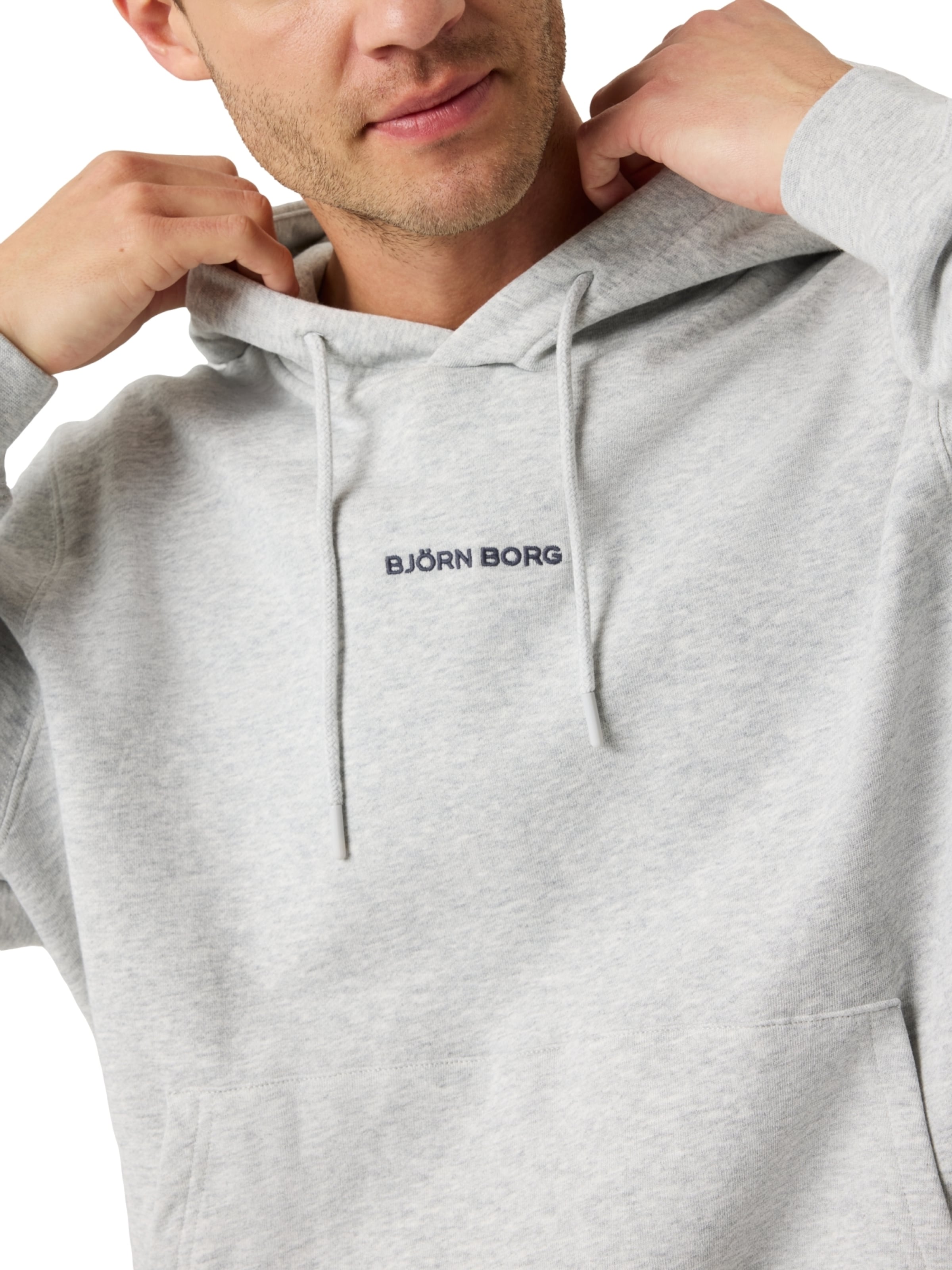 BJÖRN BORG Pullover i grå