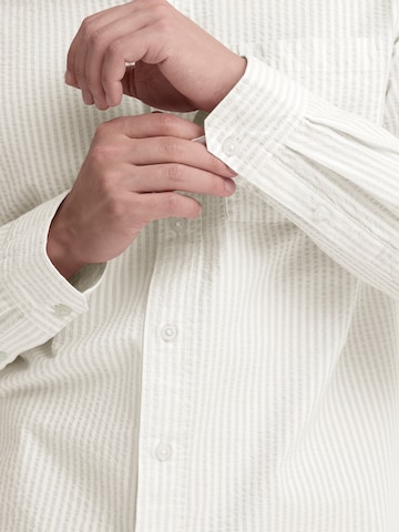 Casual Friday - Ajuste confortable Camisa 'CFJaevon' en gris