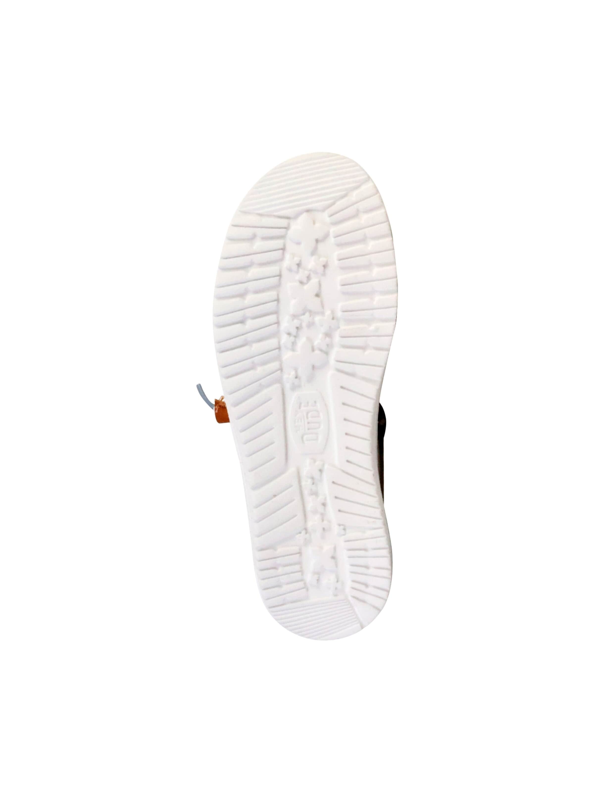 HEY DUDE Slipper 'Schnür-Mokassin „Wally Craft Linen“'‌‌ in Weiß
