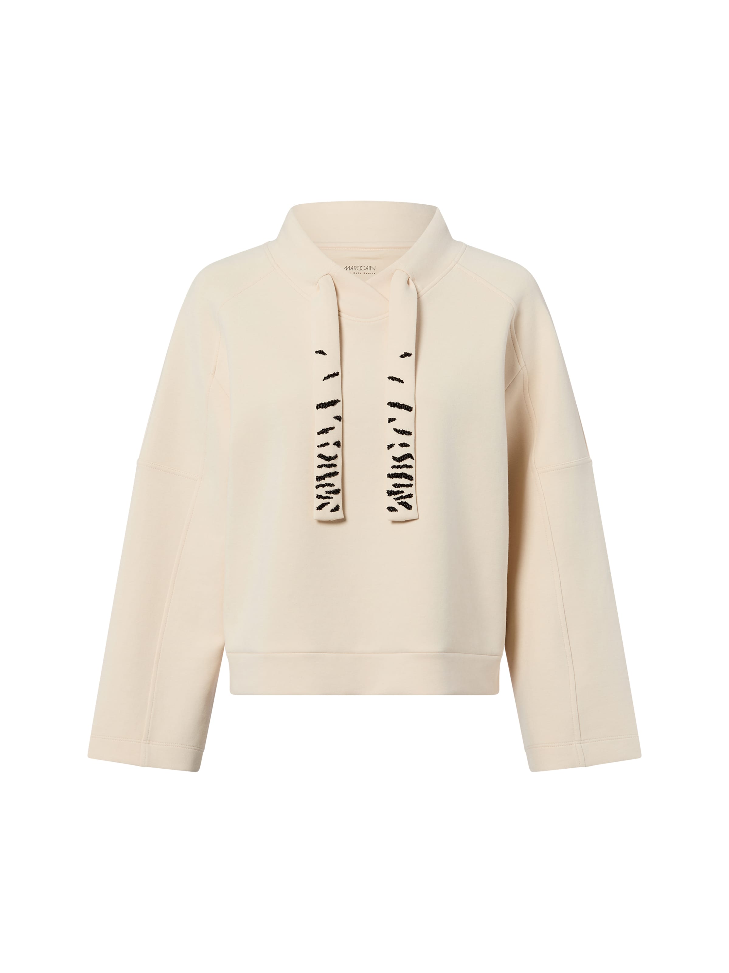 Marc Cain Sweatshirt in Beige: voorkant