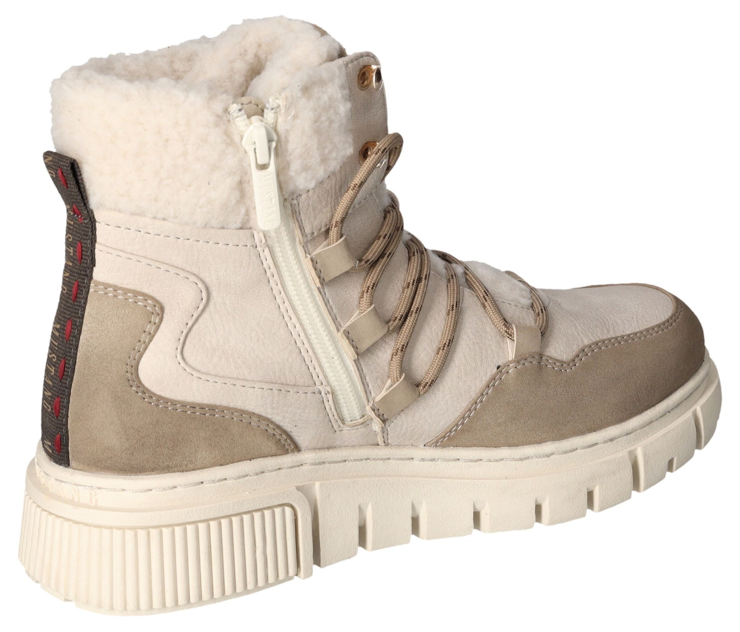 MUSTANG Snowboots in Beige