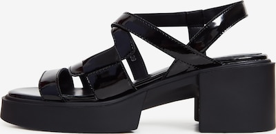 CESARE GASPARI Sandale in schwarz, Produktansicht