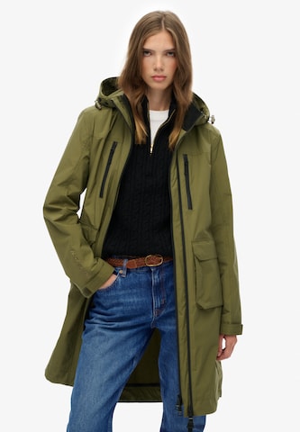 Superdry Tussenmantel in Groen