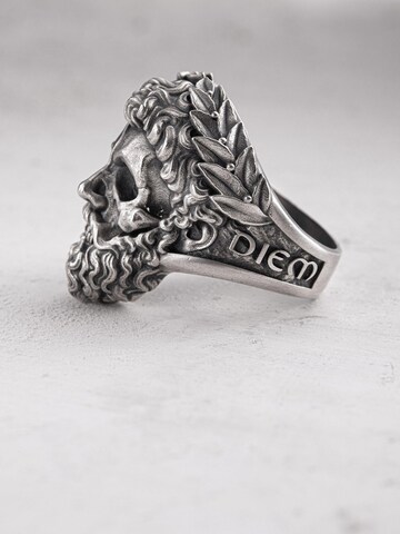 REYTEL - Anillo 'ZEUS. MEMENTO MORI' en plata