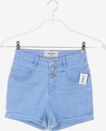 NEW LOOK Jeans-Shorts XS in Blau: predná strana