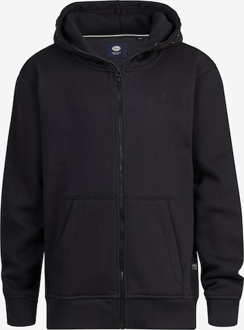 Petrol Industries Collegetakki 'SaintMichael' värissä musta: etupuoli