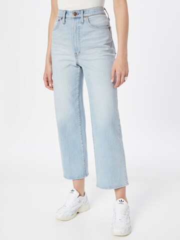 Wide Leg Jean 'EDMUNDS' Madewell en bleu : devant