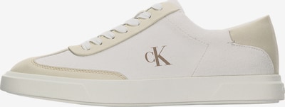 Sportbačiai be auliuko 'PRO' iš Calvin Klein, spalva – nebalintos drobės spalva / ruda / balta, Prekių apžvalga