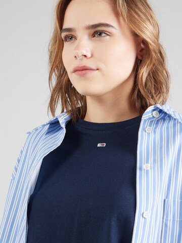 Tommy Jeans Shirt 'FLUID ESSENTIALS' in Blue
