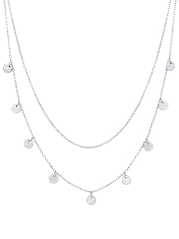 Hey Happiness Kette 'Texture' in Silber