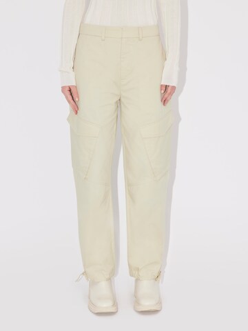 Loosefit Pantalon cargo 'Hanne' LeGer by Lena Gercke en beige : devant