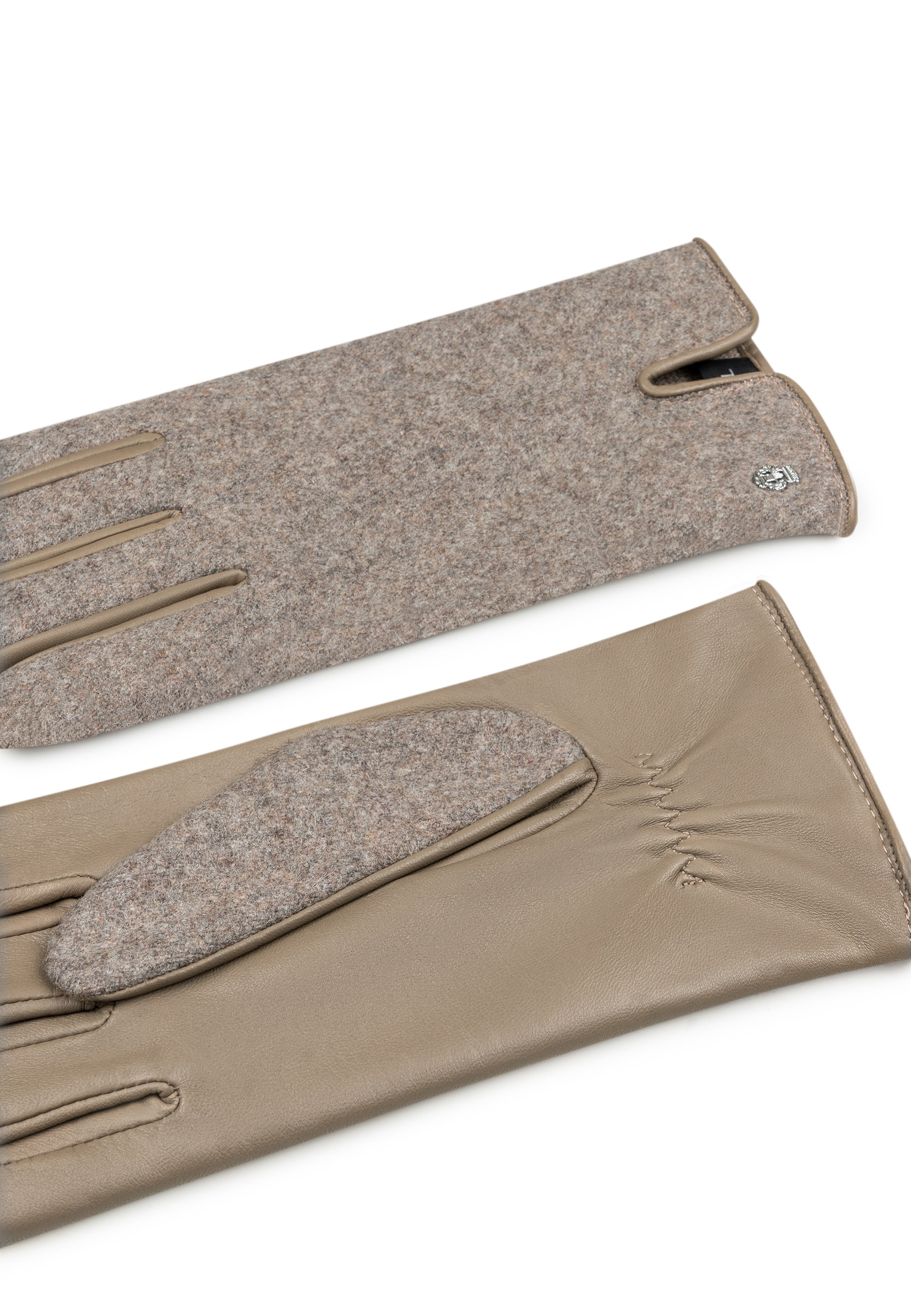 Roeckl Lederhandschuhe 'GRÜNWALD' in Beige