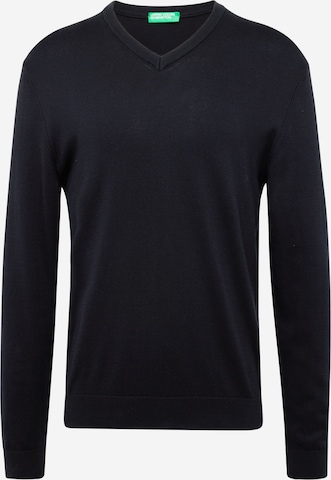 Regular fit Pullover di UNITED COLORS OF BENETTON in nero: frontale