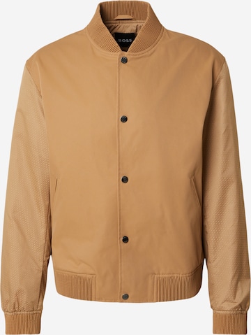 Veste mi-saison 'Covor' BOSS en beige : devant