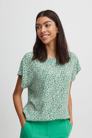 b.young Blouse 'Josa' in Groen: voorkant