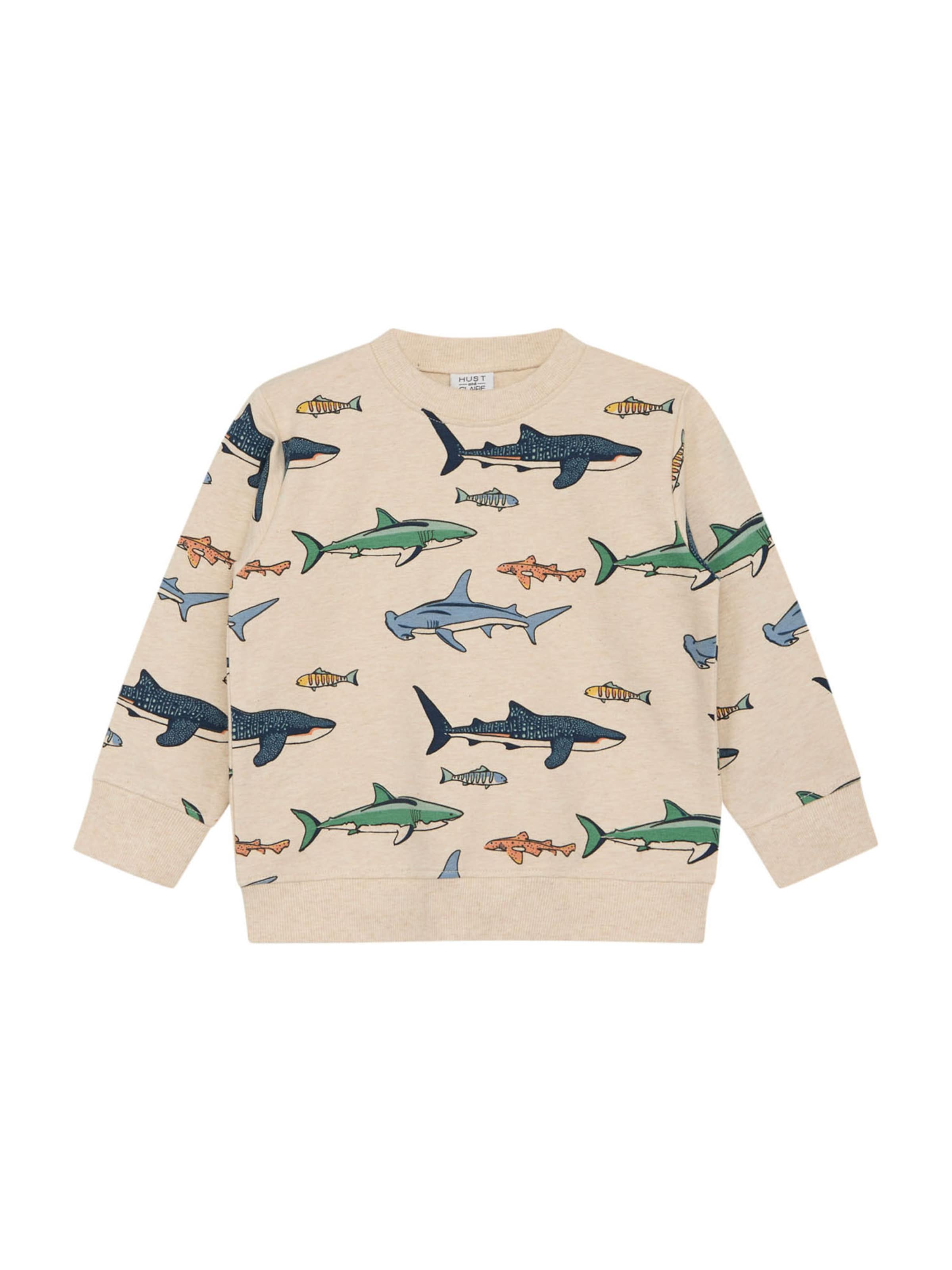 Hust & Claire Sweatshirt 'Sejer' in Beige: front