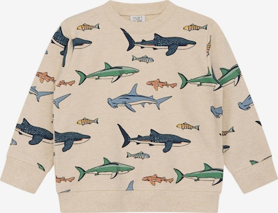 Hust & Claire Sweater majica 'Sejer' u ecru/prljavo bijela / morsko plava / žad / pastelno narančasta, Pregled proizvoda