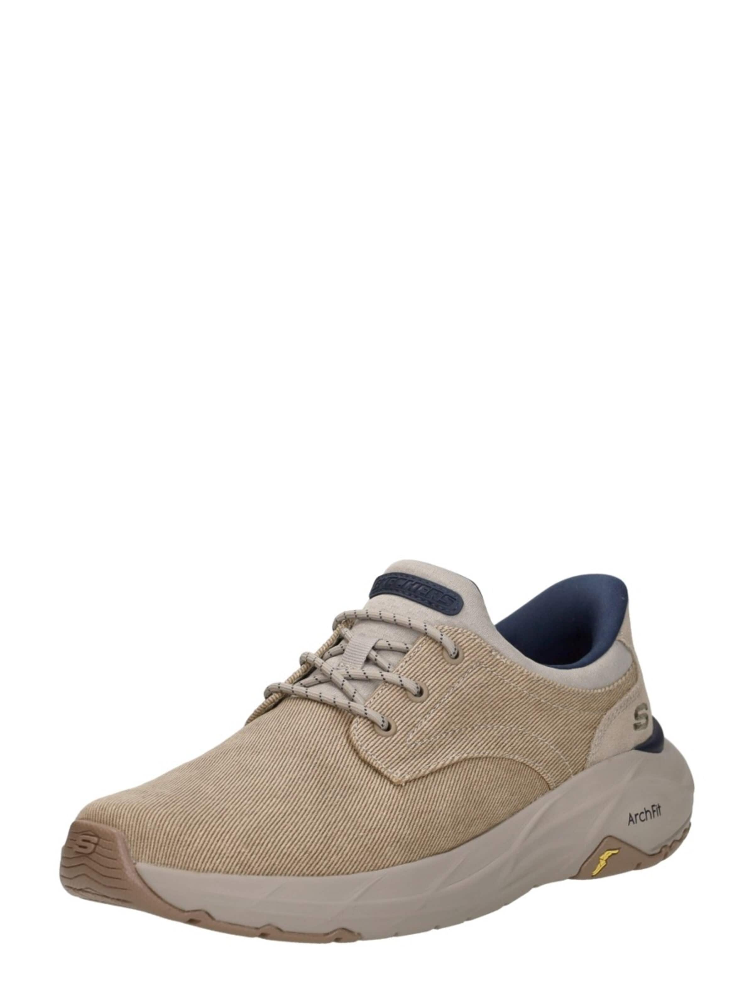 SKECHERS Sportieve veterschoen 'Slip-Ins: Arch Fit Maverick' in Grijs
