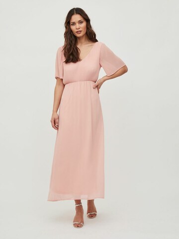 VILA Evening Dress 'Estelle' in Pink