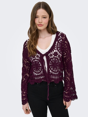 ONLY - Cárdigan 'ONLWaterly' en rojo