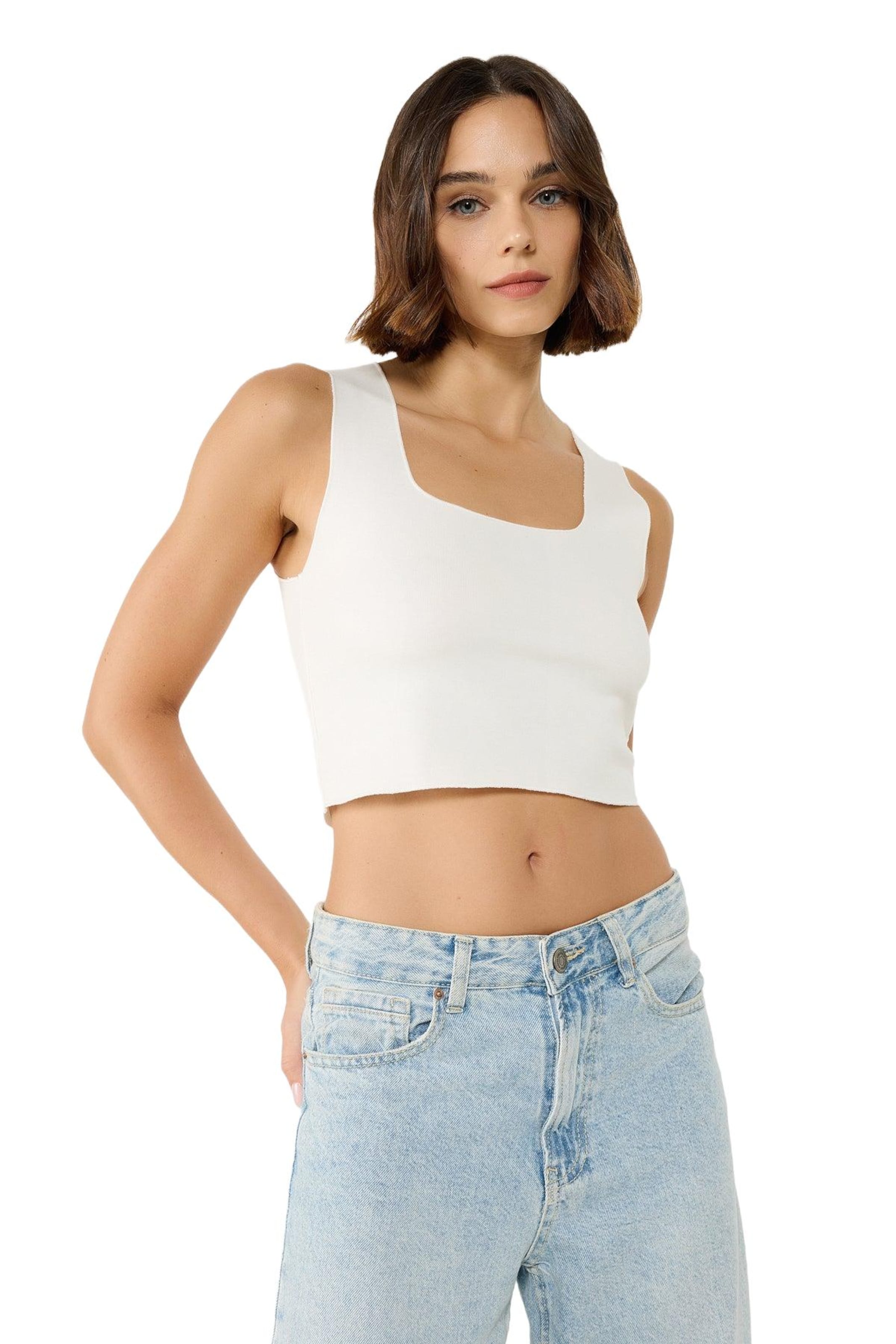 Haut No Matter What en blanc