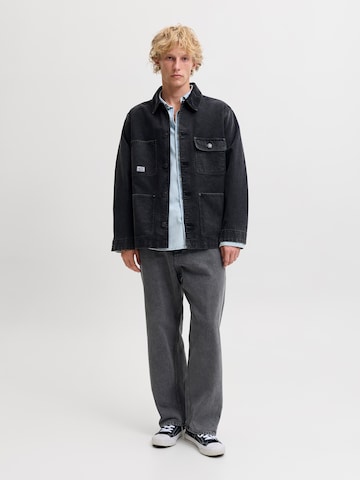 JACK & JONES Baggy Παντελόνι 'JPSTALEX ANTONIO' σε μαύρο