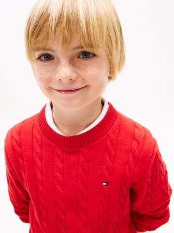 TOMMY HILFIGER Sveter - Červená