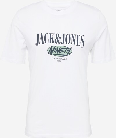 JACK & JONES T-shirt 'COBIN' i marinblå / mint / vit, Produktvy