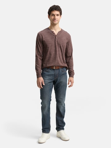 TOM TAILOR Shirt in Brown