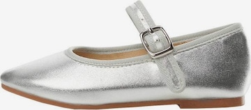 Ballerines 'Gigipb' MANGO KIDS en argent : devant