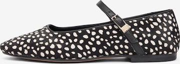 juoda TOMMY HILFIGER Balerinos su dirželiais: priekis