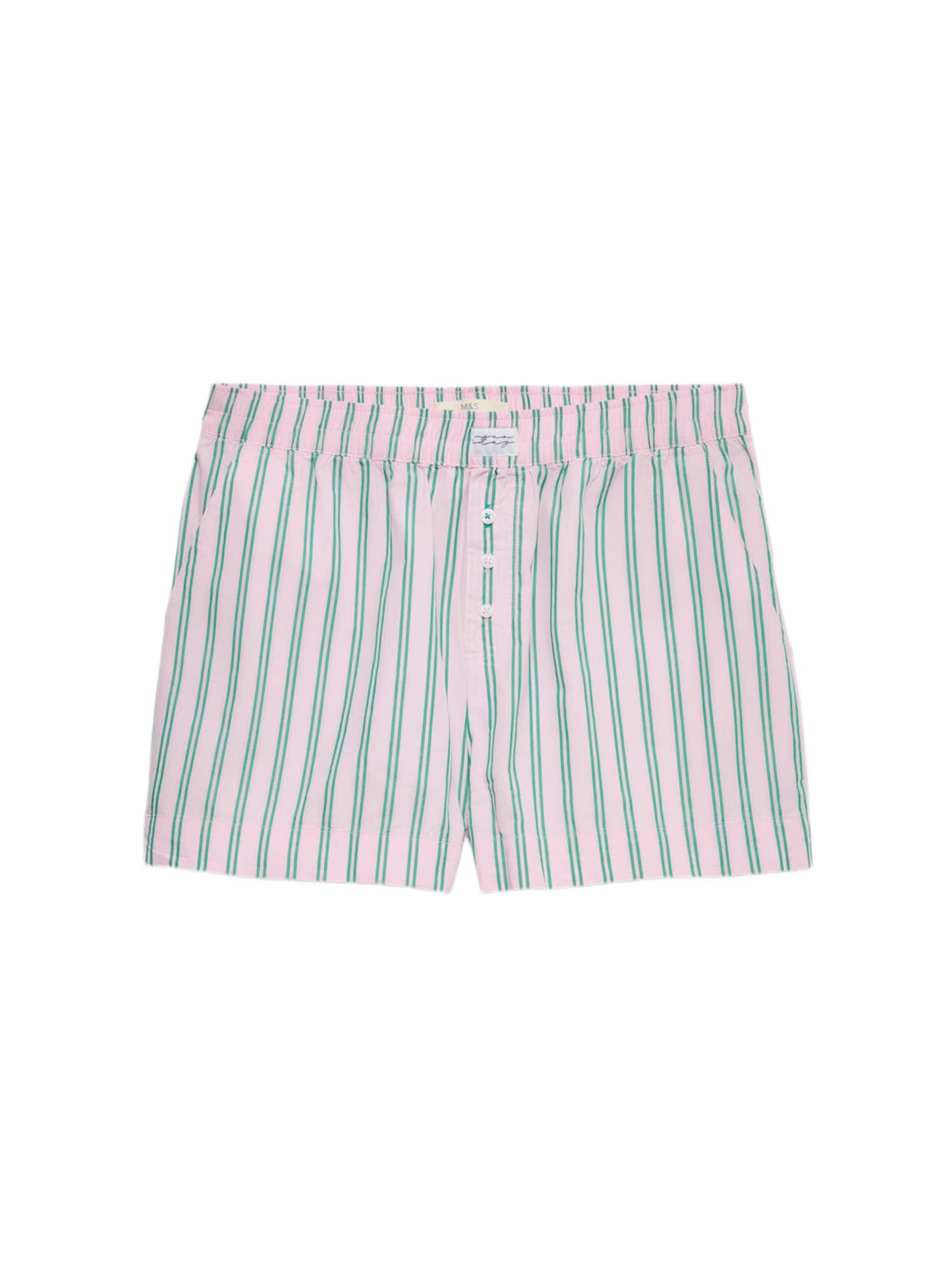 Pantalon de pyjama Marks & Spencer en rose : devant