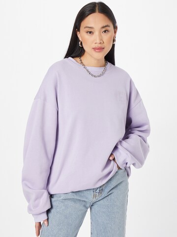 Misspap Sweatshirt in Purple: front