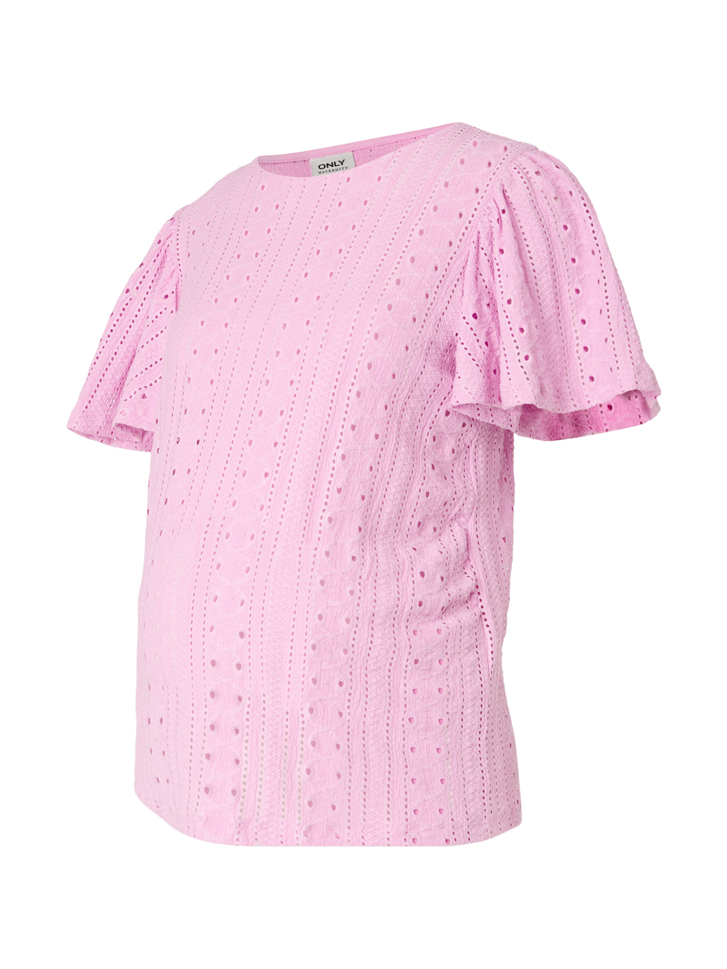 Only Maternity Koszulka 'OLMJADE' w kolorze różowy: przód