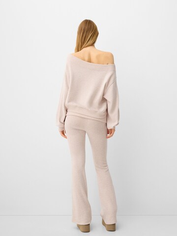 Pull-over Bershka en rose